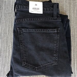 NWT Agolde Nico high rise slim jeans in Relic 26